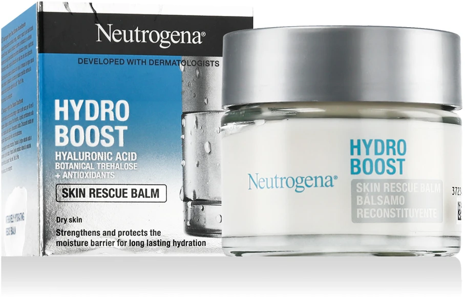 "Neutrogena Hydro Boost" sausą odą atnaujinantis balzamas 50ml