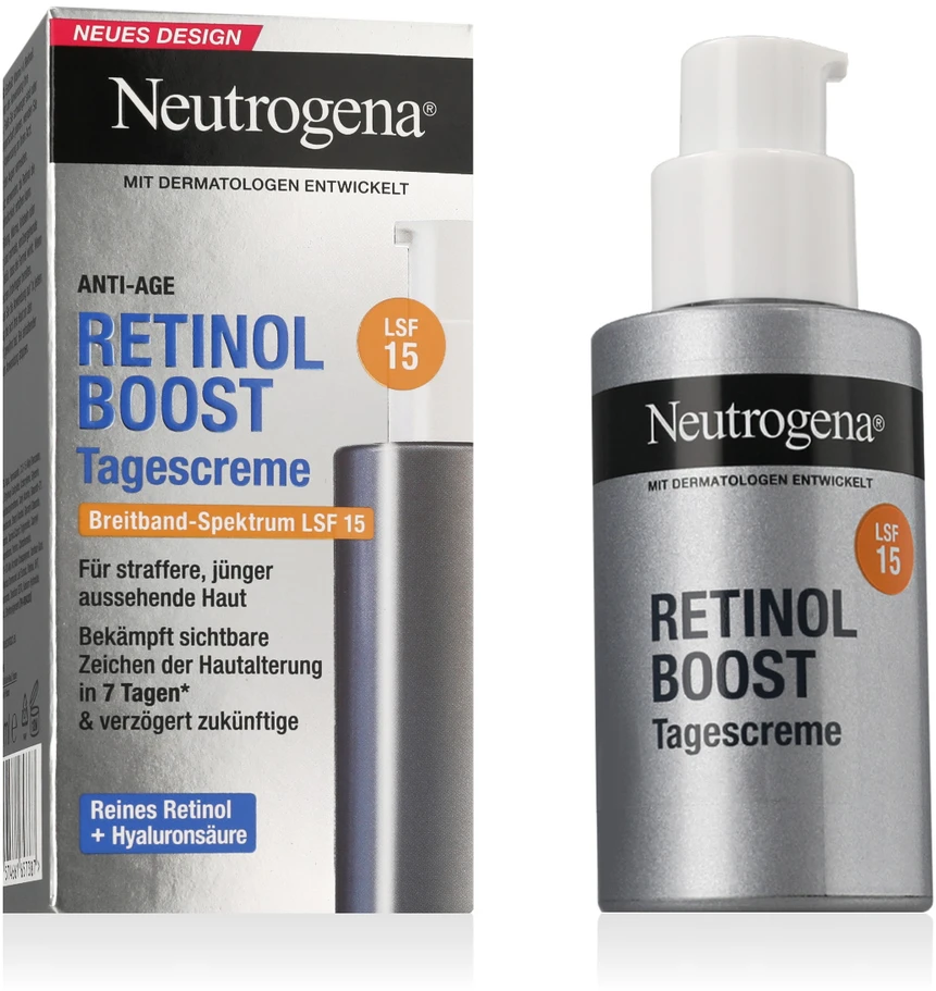 Neutrogena Retinol Boost Day Kreminis SPF 15 50 ml
