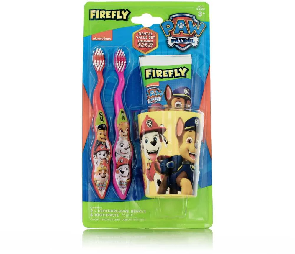 Nickelodeon Paw Patrol dantų šepetėlių rinkinys