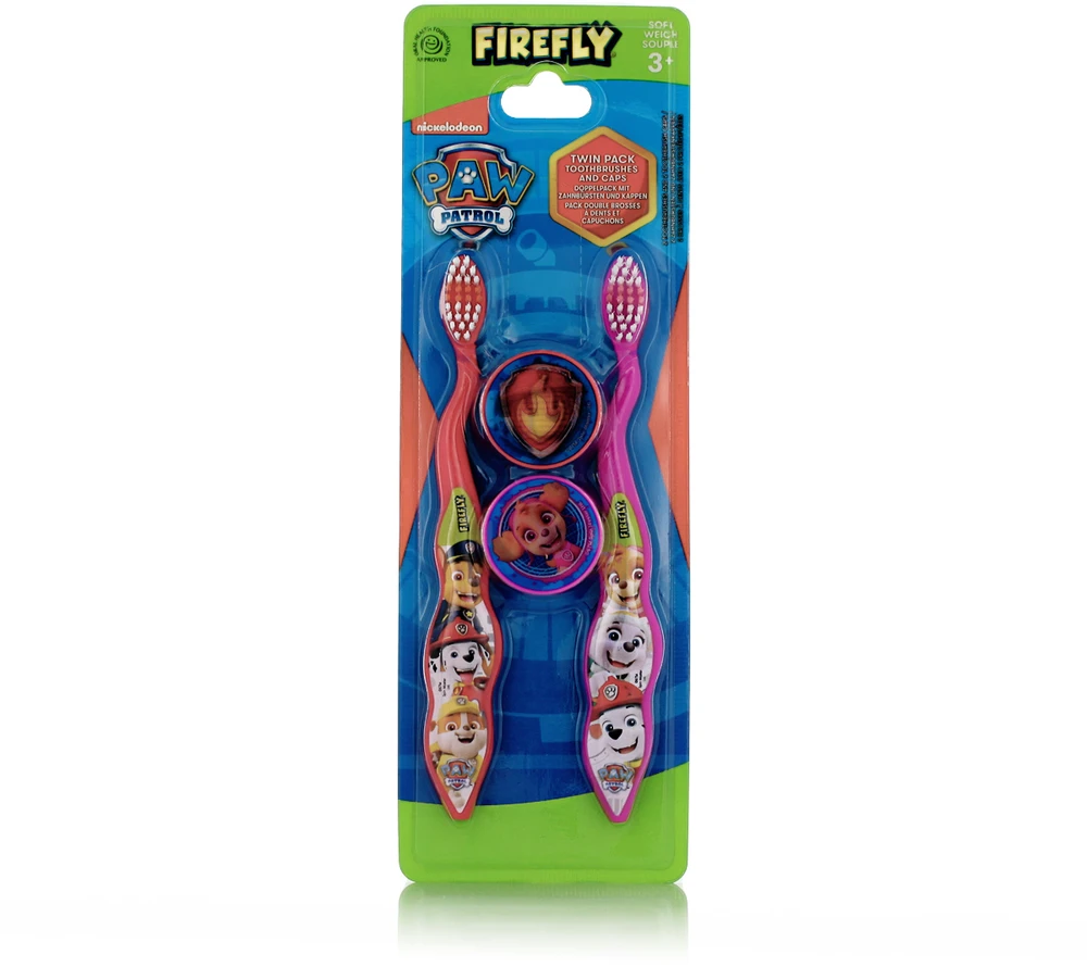 Nickelodeon Paw Patrol Twin Pack Dantų šepetėlis
