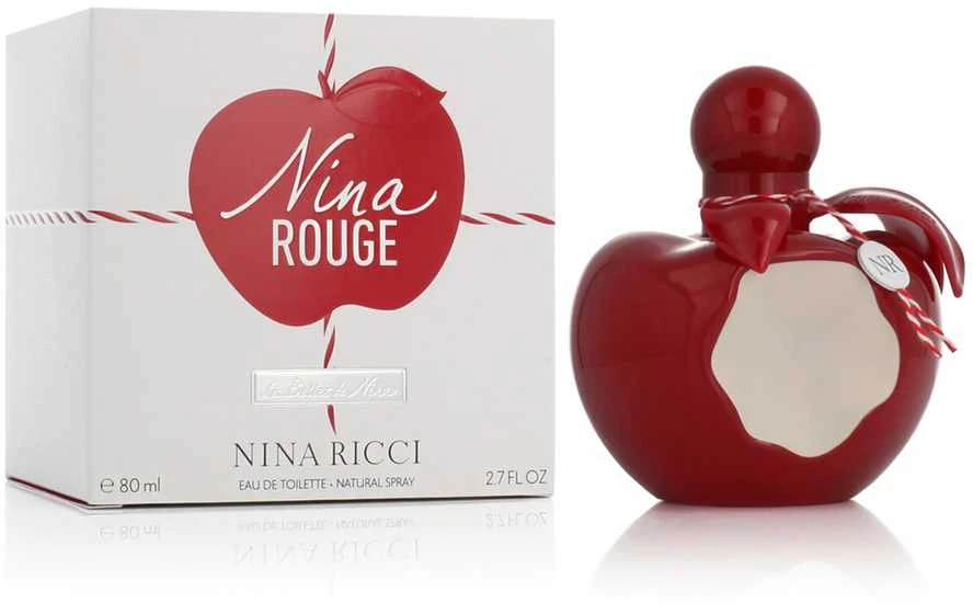 Nina Ricci Nina Rouge EDT tualetinis vanduo moterims, 80 ml