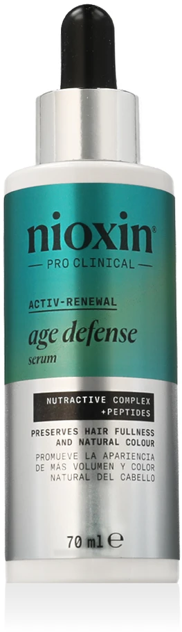 Nioxin Age Defense Sérum Anti Envejecimiento Sin Aclarado Con Péptidos, 70 ml