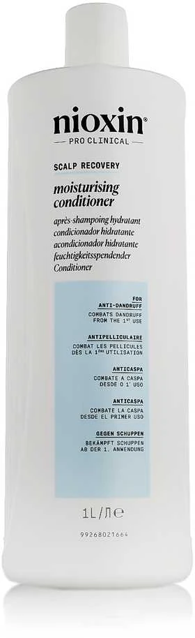 Nioxin Scalp Recovery - Acondicionador - Cuero Cabelludo Seco y Con Picor, 1000 ml