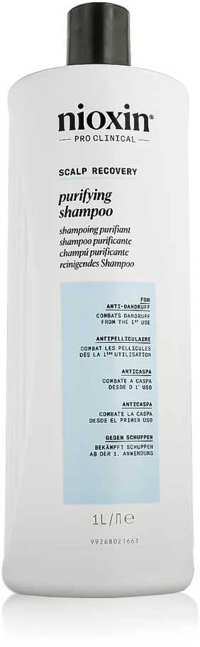 Nioxin Scalp Recovery - Champú Anticaspa - Cuero Cabelludo Seco y Con Picor, 1000 ml