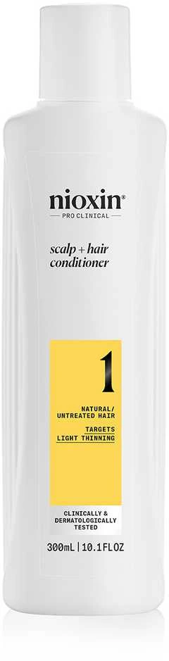 Nioxin Sistema 1 - Acondicionador - Cabello Natural Con Debilitamiento Leve, 300 ml