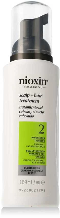 Nioxin Sistema 2 - Sérum Densificador - Cabello Natural Con Debilitamiento Avanzado, 100 ml