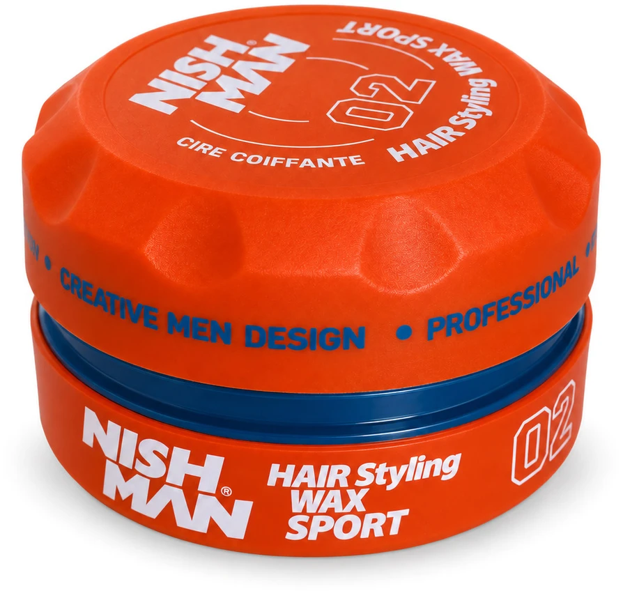 NISHMAN Hair Styling Wax Sport plaukų formavimo vaškas, 150 ml