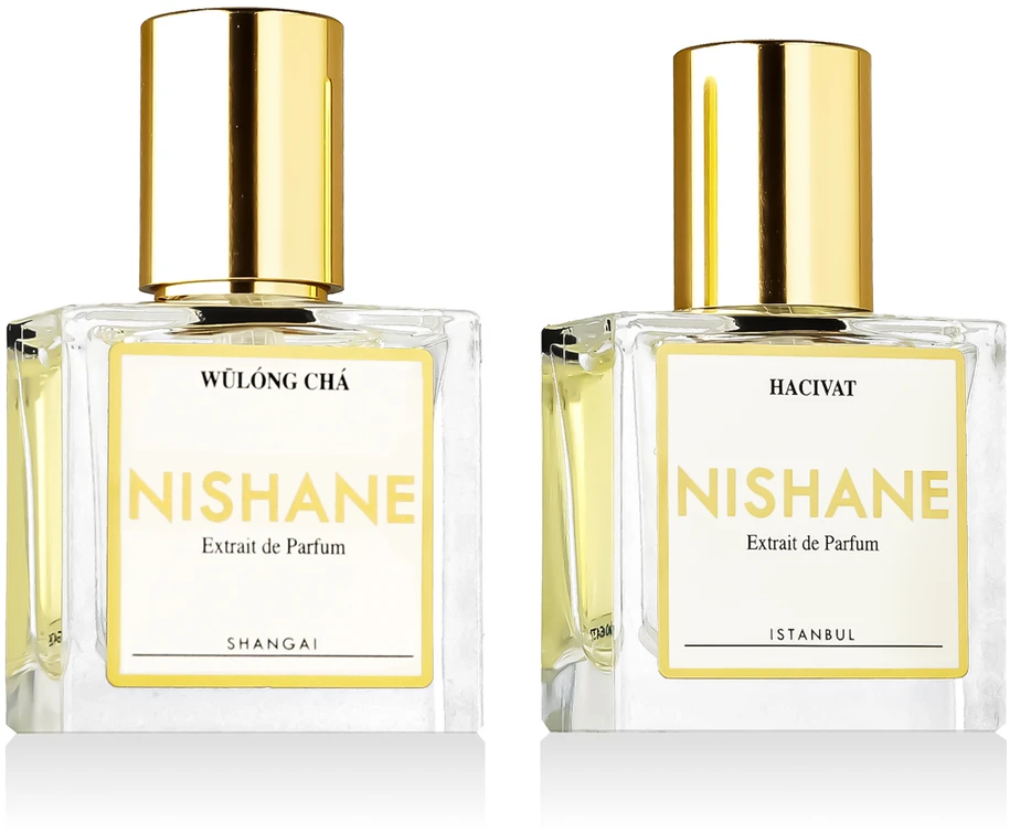 Nishane Wülóng Chá Extrait de Parfum Wülóng Chá 15 ml + Extrait de Parfum Hacivat 15 ml (unisex)