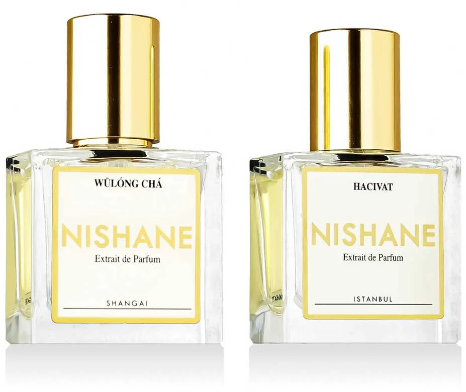 Nishane Wülóng Chá Extrait de Parfum Wülóng Chá 15 ml + Extrait de Parfum Hacivat 15 ml (unisex)