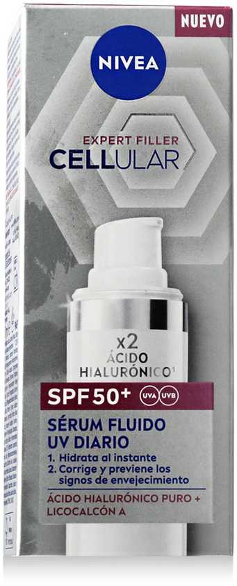 Nivea Expert Filler Cellular Sérum Uv Diario Spf50, 30 ml