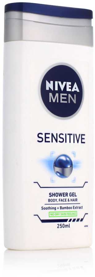 Beiersdorf Nivea Men Dušo Želė Sensitive 250ml