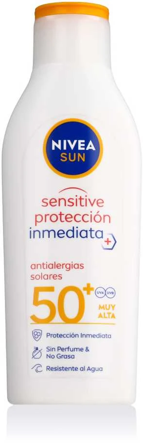 „Nivea Sun Sensitive SPF50+“ pienelis 200 ml