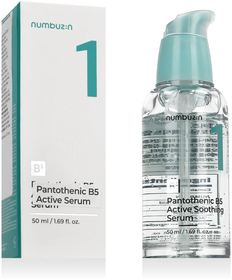 Numbuzin Nombuzin Nr. 1 Pantoteninis B5 aktyvus raminamasis serumas, 50 ml
