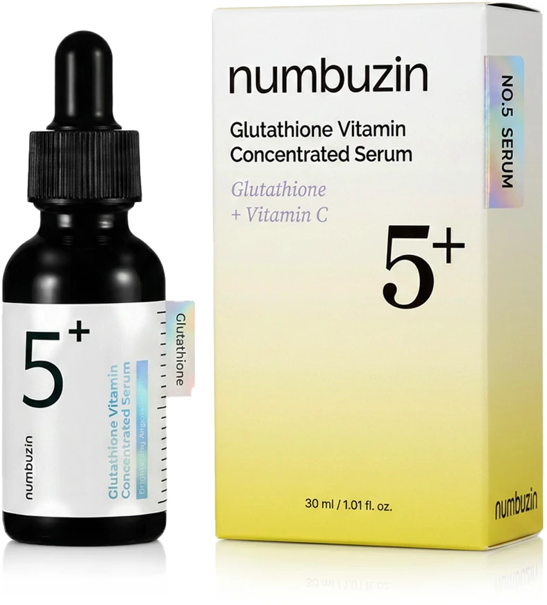 NUMBUZIN_No.5+ koncentruotas vitaminų serumas Koncentruotas vitaminų serumas nuo pigmentacijos pakitimų 30 ml