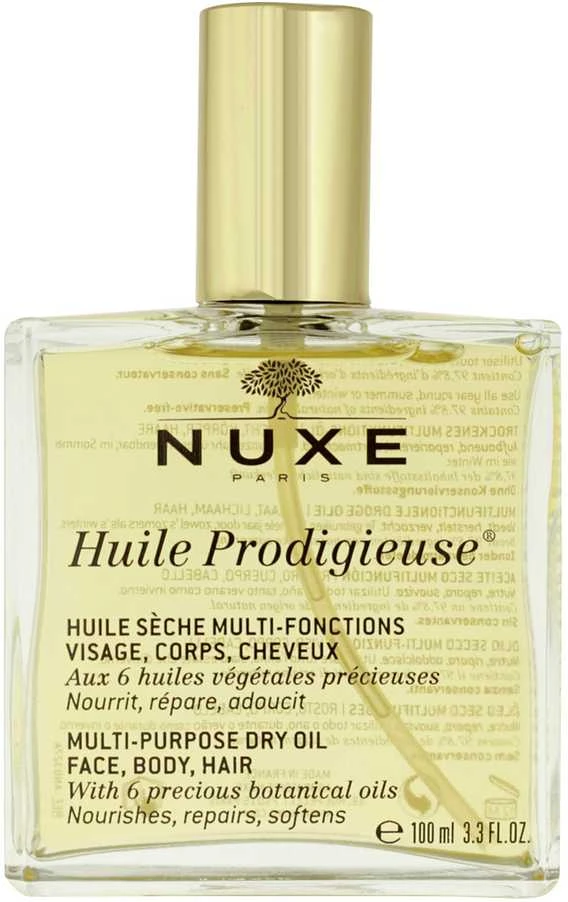 Nuxe Sausasis aliejus „Huile Prodigieuse® Multi-purpose dry oil“ (veidui ir kūnui puoselėti), 100 ml