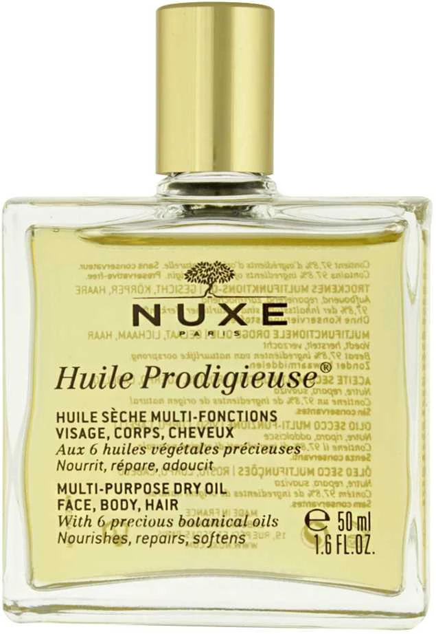 Nuxe Sausasis aliejus „Huile Prodigieuse® Multi-purpose dry oil“ (veidui ir kūnui puoselėti), 50 ml