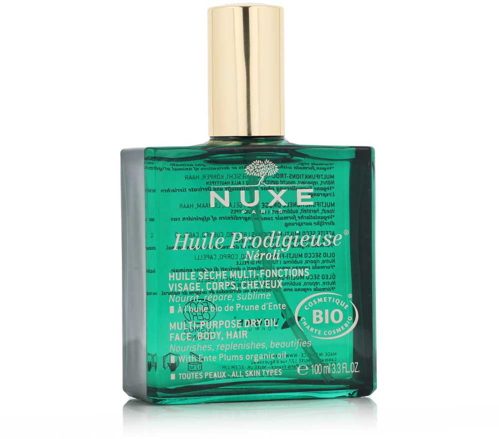 Nuxe Sausasis aliejus „Huile Prodigieuse® Multi- Purpose Organic Neroli Dry Oil“ (veidui, kūnui, plaukams)
