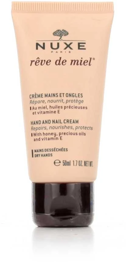 Nuxe Rankų ir nagų kremas „Rêve de Miel® Hand and nail cream“, 50 ml