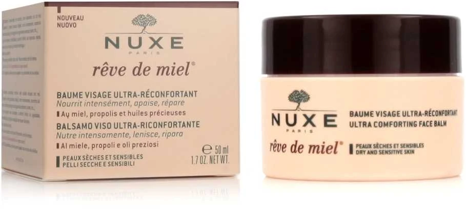Nuxe Komforto suteikiantis veido kremas dienai ir nakčiai „Rêve de Miel® Ultra comforting face cream - DAY & NIGHT“, 50 ml