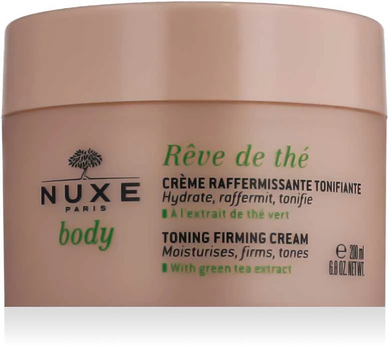 Tonizuojamasis ir stangrinamasis kremas „NUXE Body Rêve de Thé“, 200 ml