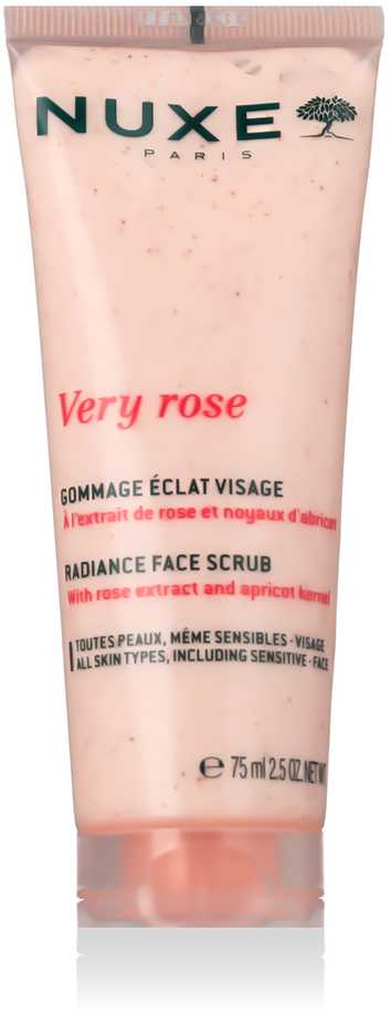„Nuxe Very Rose“ veido šveitiklis, 75 ml