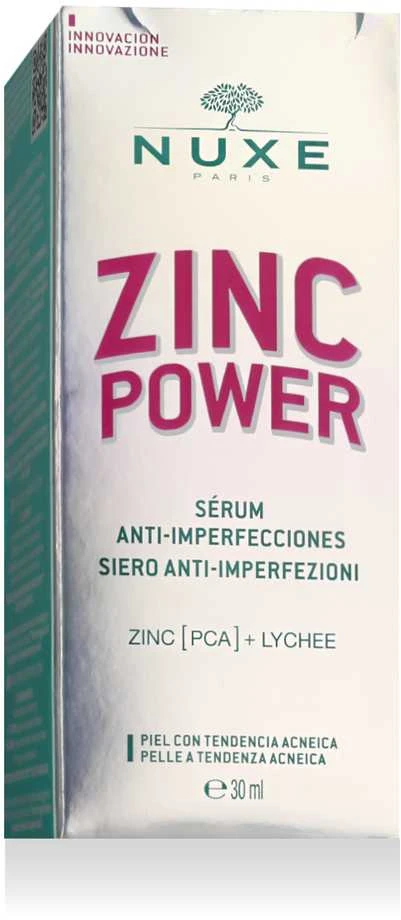 „Nuxe Zinc Power“ serumas nuo spuogų, 30 ml