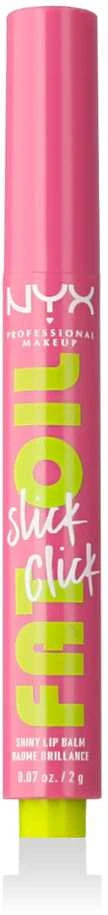 Nyx Fat Oil Slick Click Vegan Glossy Lūpų balzamas 07 DM Me, 2 g