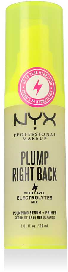 Makiažo bazė - serumas Nyx Plump Right Back Primer Serum 30ml