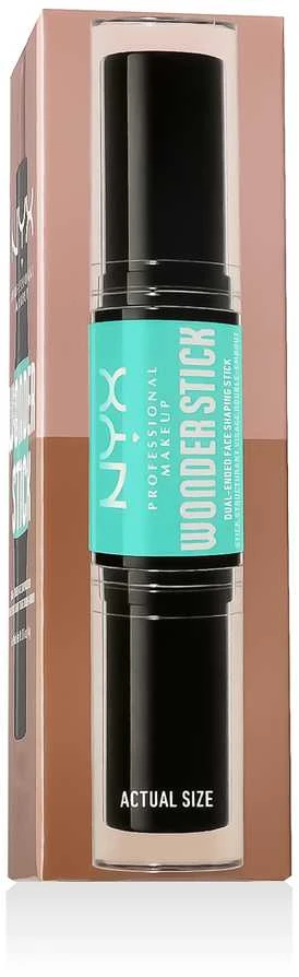 dviejų atspalvių kontūravimo pieštukas Nyx Wonder Stick Dual Face Lift 03-Light Medium 8g