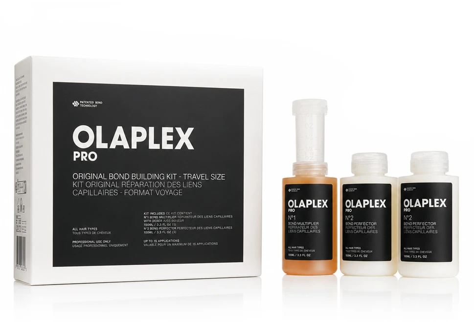 Olaplex Salon Kit No.1 Bond Multiplier 100 ml + No.2 Bond Perfector 2 x 100 ml + Dosing Dispensor