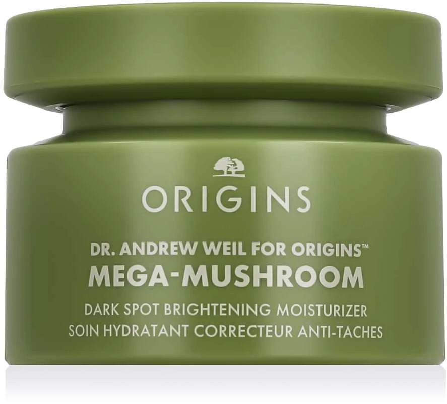 Origins Dr. Weil Mega-Mushroom Dark Spot Bright. Moisturizer šviesinanti drėkinanti priemonė veidui nuo pigmentinių dėmių, 50 ml
