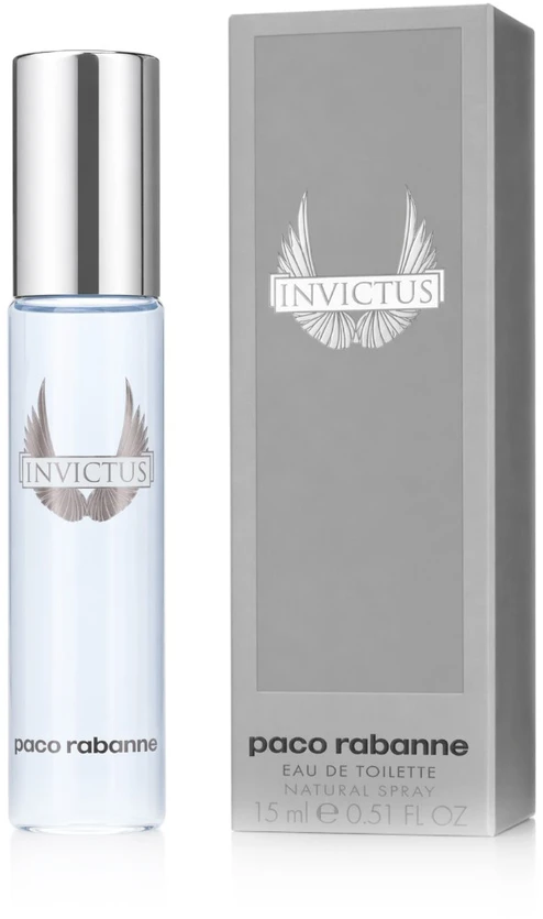 Paco Rabanne Invictus EDT tualetinis vanduo vyrams, 15 ml