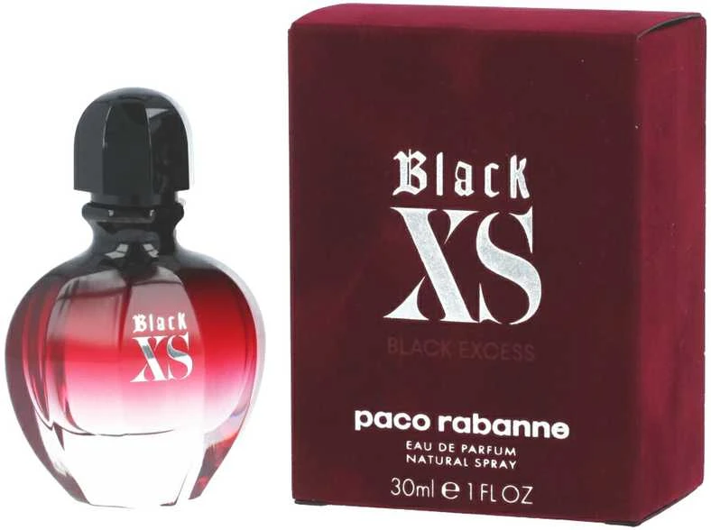 Paco Rabanne Juodas XS For Her kvepalai moterims 30ml