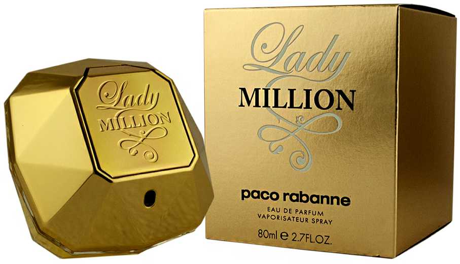 Kvepalai moterims Paco Rabanne Lady Million EDP, 80 ml
