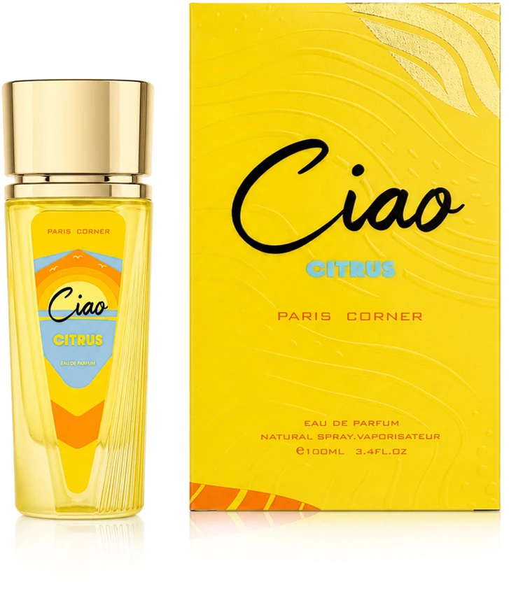 Paris Corner Ciao Citrus EDP parfumuotas vanduo unisex, 100 ml