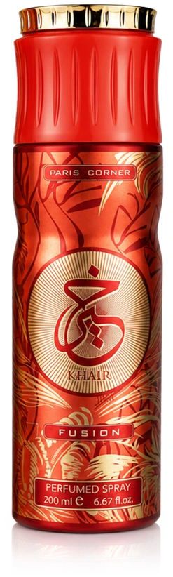 Paris Corner Khair Fusion Dezodorantas Purškiklis For Women, 200 ml