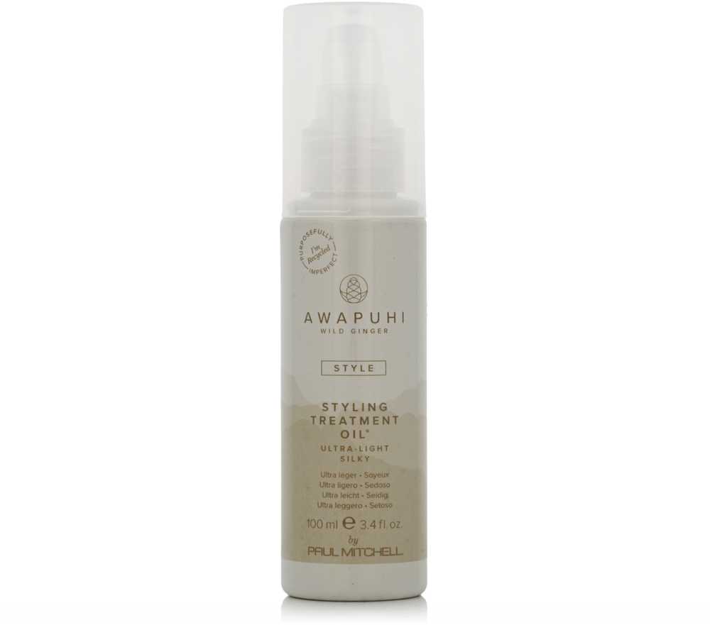Paul Mitchell Awapuhi Wild Ginger Styling Treatment Oil Hair Oils and Serum, 100 ml