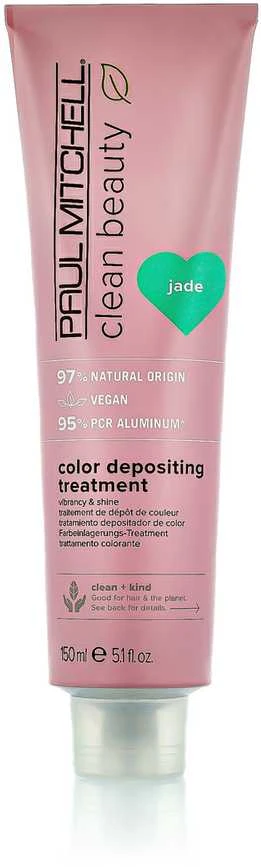 Paul Mitchell Clean Beauty Color Protect spalvą suteikiantis kremas nuo plaukų slinkimo (Nefritas), 150 ml