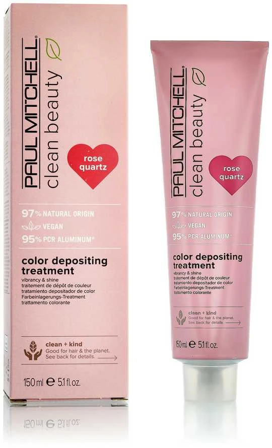 Paul Mitchell Clean Beauty Color Protect dažų fiksavimo kaukė plaukams, 150 ml