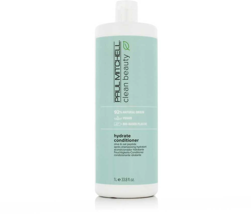 Paul Mitchell Clean Beauty Hydrate veganiškas plaukų kondicionierius, skirtas maitinančioms, 1000 ml