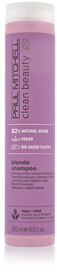 Paul Mitchell Clean Beauty Skirtas šviesiems plaukams Šampūnas 250 ml
