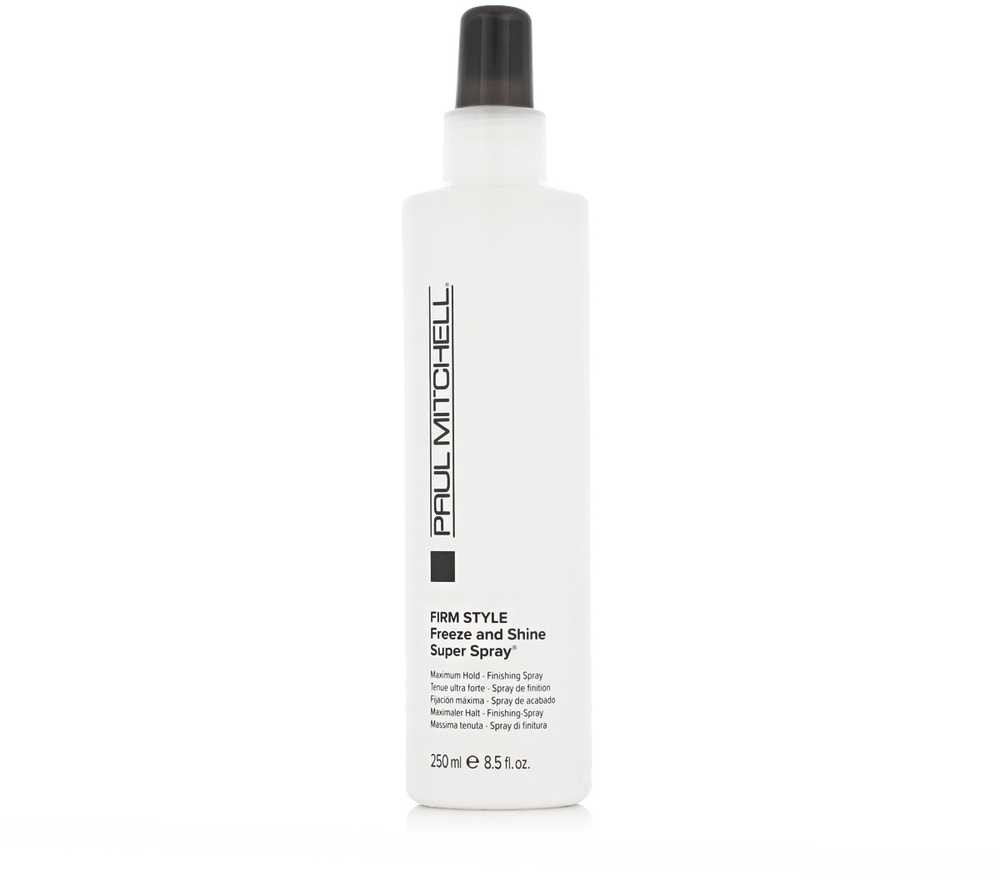 Paul Mitchell Firm Style Freeze and Shine Super Purškiklis For Hair Shine, 250 ml