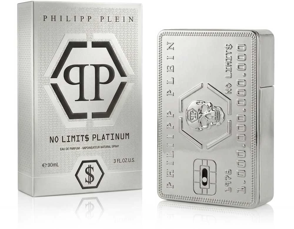 Philipp Plein No Limits Platinum EDP parfumuotas vanduo vyrams, 90 ml