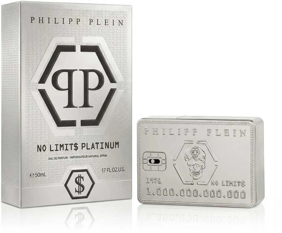 Philipp Plein No Limits Platinum EDP parfumuotas vanduo vyrams, 50 ml