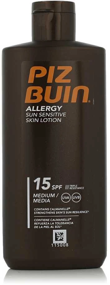 Antialerginis losjonas nuo saulės Piz Buin, SPF15, 200 ml