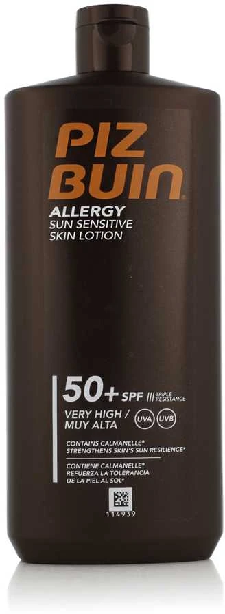 Losjonas nuo saulės jautriai odai Piz Buin SPF 50+, 400 ml