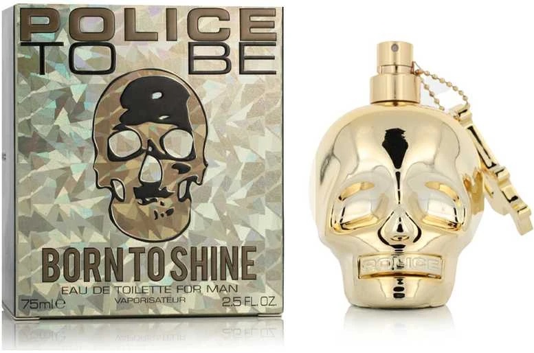 Police To Be Born To Shine Man Tualetinis vanduo Vyrams 75ml