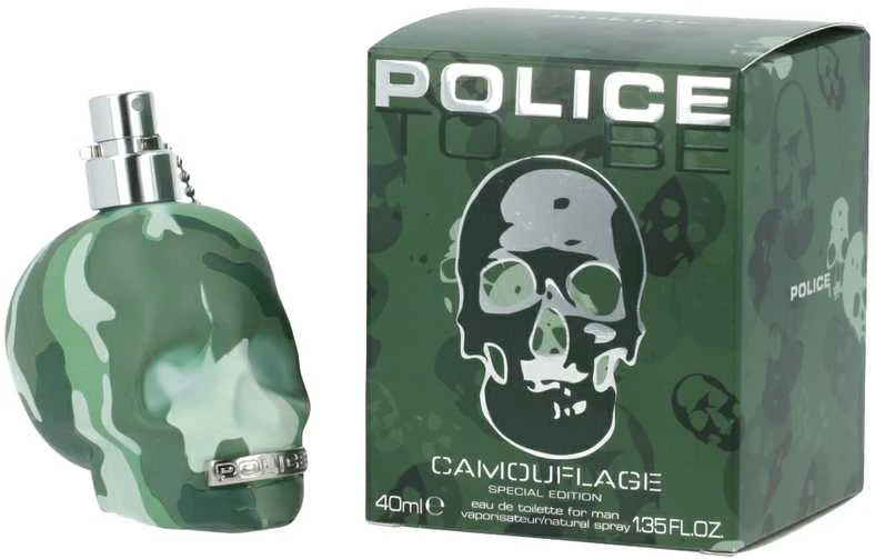Police To Be Camouflage EDT tualetinis vanduo vyrams, 40 ml