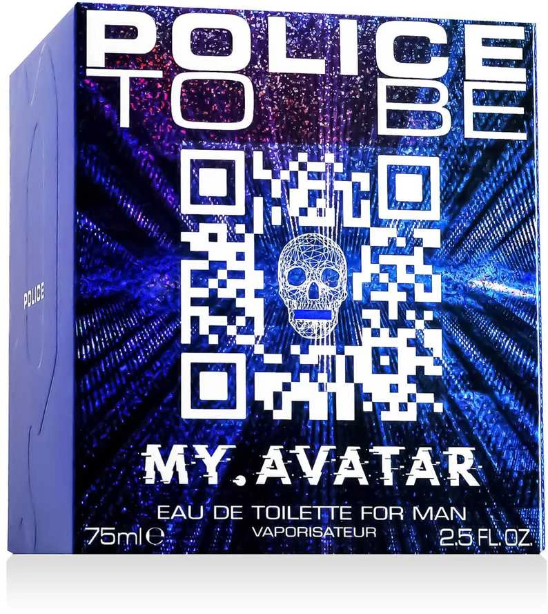 Police To Be My Avatar EDT tualetinis vanduo unisex, 75 ml