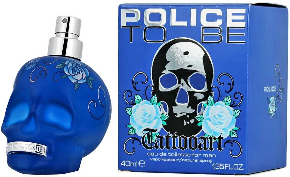 Police To Be Man Tattoo Art tualetinis vanduo 40ml